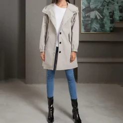 Women's Hiking Jacket Winter Outdoor Windproof Multi-Pockets Water Repellent Lightweight Jacket Camping / Hiking / Caving Black Army Green Red Light Grey Khaki