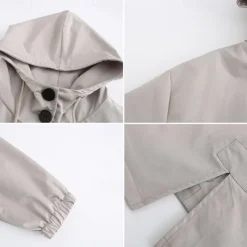 Women's Hiking Jacket Winter Outdoor Windproof Multi-Pockets Water Repellent Lightweight Jacket Camping / Hiking / Caving Black Army Green Red Light Grey Khaki