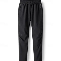 Women's Hiking Pants Trousers Waterproof Hiking Pants Fleece Lined Pants Military Outdoor Regular Fit Thermal Warm Waterproof Windproof Soft Pants / Trousers Elastic Waist Black Pink Spandex Hunting