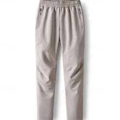 Women's Hiking Pants Trousers Waterproof Hiking Pants Fleece Lined Pants Military Outdoor Regular Fit Thermal Warm Waterproof Windproof Soft Pants / Trousers Elastic Waist Black Pink Spandex Hunting