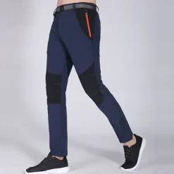 Women's Hiking Pants Trousers Patchwork Summer Outdoor Regular Fit Windproof Breathable Quick Dry Lightweight Bottoms White Dark Gray Elastane Hunting Fishing Climbing M L XL XXL