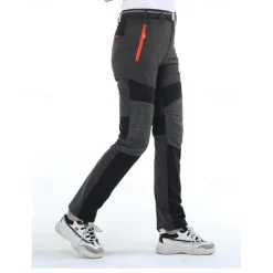 Women's Hiking Pants Trousers Patchwork Summer Outdoor Regular Fit Waterproof Quick Dry Breathable Wear Resistance Elastane Bottoms Army Green Khaki Black Hunting Fishing Climbing S M L XL XXL