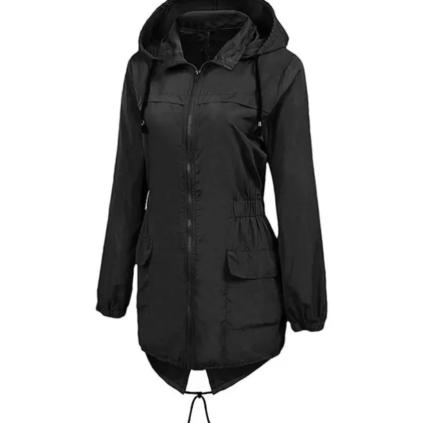 Women's Hiking Raincoat Waterproof Hiking Jacket Rain Jacket Winter Outdoor Thermal Warm Waterproof Windproof Breathable Outerwear Coat Top Fishing Climbing Casual Black Navy Blue Dark Green Green