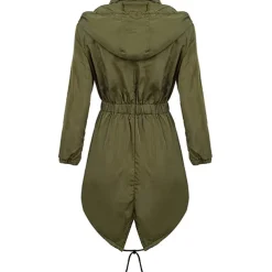 Women's Hiking Raincoat Waterproof Hiking Jacket Rain Jacket Winter Outdoor Thermal Warm Waterproof Windproof Breathable Outerwear Coat Top Fishing Climbing Casual Black Navy Blue Dark Green Green