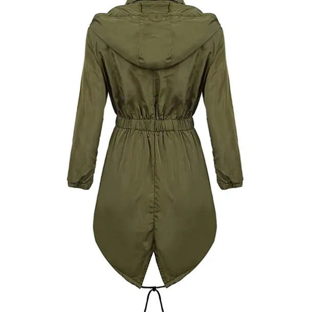 Women's Hiking Raincoat Waterproof Hiking Jacket Rain Jacket Winter Outdoor Thermal Warm Waterproof Windproof Breathable Outerwear Coat Top Fishing Climbing Casual Black Navy Blue Dark Green Green