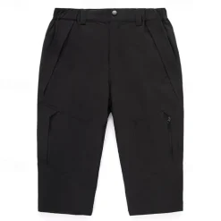 Women's Hiking Shorts Solid Color Summer Outdoor 10" Quick Dry Lightweight Breathable Soft Knee Length Shorts Yellow Orange Black Rose Red Hunting Fishing Climbing M L XL XXL XXXL / Wear Resistance