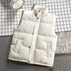 Women's Hiking Vest Hiking Fleece Vest Sleeveless Vest Outdoor Thermal Warm Fleece Lining Breathable Comfortable Winter Zipper Pocket Polyester Black Khaki Dark Blue Fishing Camping / Hiking / Caving