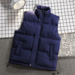 Women's Hiking Vest Hiking Fleece Vest Sleeveless Vest Outdoor Thermal Warm Fleece Lining Breathable Comfortable Winter Zipper Pocket Polyester Black Khaki Dark Blue Fishing Camping / Hiking / Caving