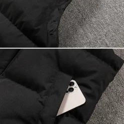 Women's Hiking Vest Hiking Fleece Vest Sleeveless Vest Outdoor Thermal Warm Fleece Lining Breathable Comfortable Winter Zipper Pocket Polyester Black Khaki Dark Blue Fishing Camping / Hiking / Caving