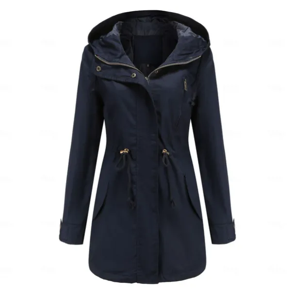 Women's Hoodie Jacket Hiking Jacket Hiking Windbreaker Outdoor Windproof Breathable Lightweight Comfortable Outerwear Trench Coat Top Fishing Climbing Beach claret White Black Gray Navy Blue