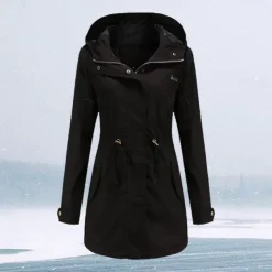 Women's Hoodie Jacket Hiking Jacket Hiking Windbreaker Outdoor Windproof Breathable Lightweight Comfortable Outerwear Trench Coat Top Fishing Climbing Beach claret White Black Gray Navy Blue
