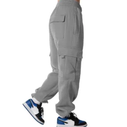 Women's Joggers Cargo Pants Drawstring Baggy Bottoms Athletic Athleisure Winter Breathable Soft Sweat wicking Gym Workout Running Jogging Sportswear Activewear Solid Colored Black White Army Green