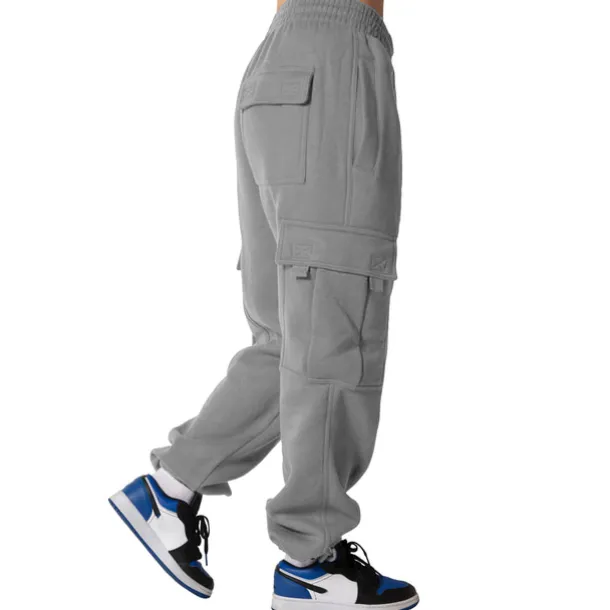 Women's Joggers Cargo Pants Drawstring Baggy Bottoms Athletic Athleisure Winter Breathable Soft Sweat wicking Gym Workout Running Jogging Sportswear Activewear Solid Colored Black White Army Green