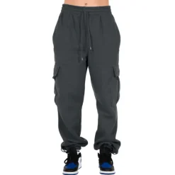 Women's Joggers Cargo Pants Drawstring Baggy Bottoms Athletic Athleisure Winter Breathable Soft Sweat wicking Gym Workout Running Jogging Sportswear Activewear Solid Colored Black White Army Green