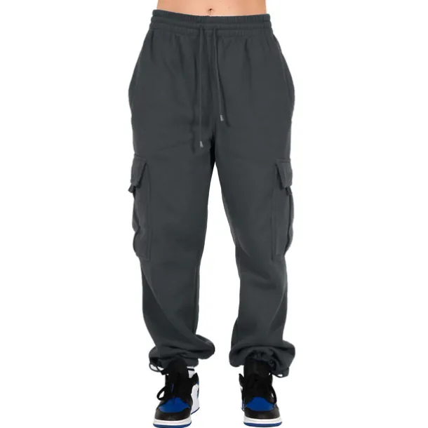 Women's Joggers Cargo Pants Drawstring Baggy Bottoms Athletic Athleisure Winter Breathable Soft Sweat wicking Gym Workout Running Jogging Sportswear Activewear Solid Colored Black White Army Green