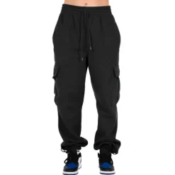 Women's Joggers Cargo Pants Drawstring Baggy Bottoms Athletic Athleisure Winter Breathable Soft Sweat wicking Gym Workout Running Jogging Sportswear Activewear Solid Colored Black White Army Green