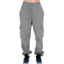 Women's Joggers Cargo Pants Drawstring Baggy Bottoms Athletic Athleisure Winter Breathable Soft Sweat wicking Gym Workout Running Jogging Sportswear Activewear Solid Colored Black White Army Green