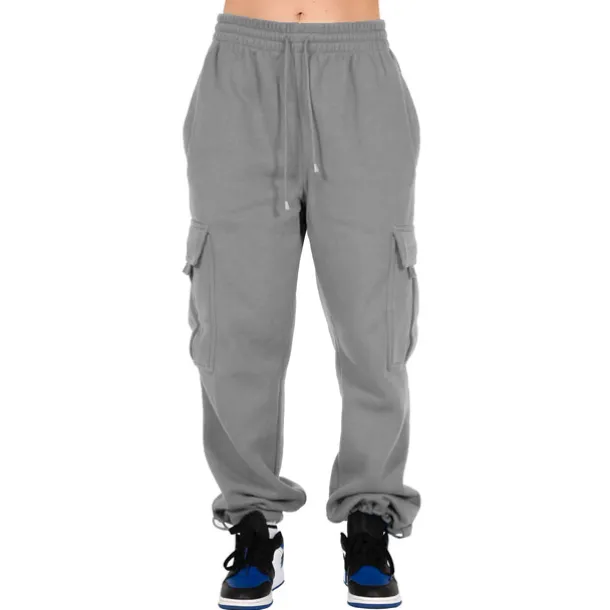 Women's Joggers Cargo Pants Drawstring Baggy Bottoms Athletic Athleisure Winter Breathable Soft Sweat wicking Gym Workout Running Jogging Sportswear Activewear Solid Colored Black White Army Green