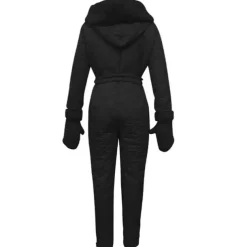 Women's Jumpsuit Ski Suit Outdoor Winter Thermal Warm Windproof Hooded Windbreaker Snow Suit for Skiing Camping / Hiking Snowboarding Ski
