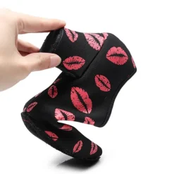 Women's Latin Shoes Practice Trainning Dance Shoes Line Dance Performance Party Practice Lace Up Pattern / Print Oxford Sneaker Pattern / Print Thick Heel Black / Red