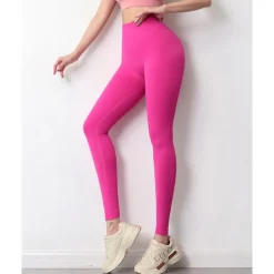 Women's Leggings Butt Lift High Waist Yoga Pants Tiktok Scrunch Tights Tummy Control Quick Dry Nylon Spandex Yoga Fitness Running Gym Workout Activewear Black Yellow Blue Sports High Elasticity