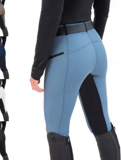 Women's Leggings Fashion Athletic Full Length High Waist Plain Comfy Soft Comfortable High Elasticity Outdoor Vacation Street Navy Black White Sky Blue Summer Spring Slim Fit