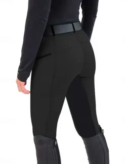 Women's Leggings Fashion Athletic Full Length High Waist Plain Comfy Soft Comfortable High Elasticity Outdoor Vacation Street Navy Black White Sky Blue Summer Spring Slim Fit