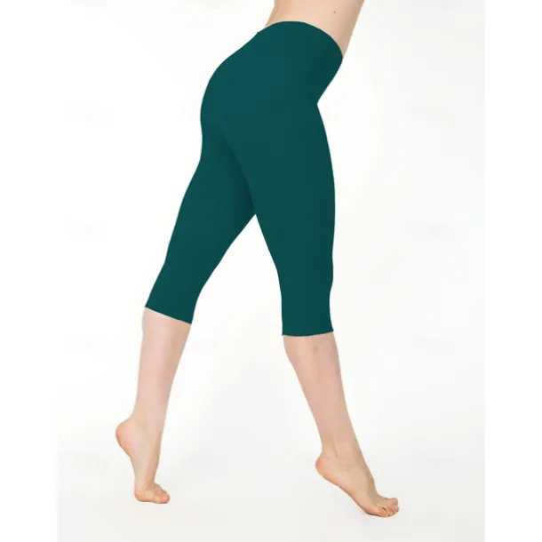 Women's Leggings Yoga Pants Tummy Control Butt Lift High Waist Yoga Fitness Gym Workout Capri Leggings Bottoms Dark Grey Black White Sports Activewear High Elasticity Skinny