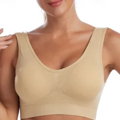 Women's Light Support Sports Bra Running Bra Open Back Cross Back Bra Top Padded Fitness Leisure Sports Running Breathable Lightweight Soft Watermelon Red Black White Solid Colored