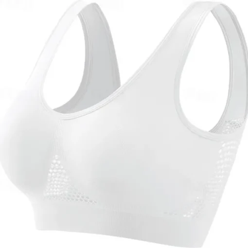Women's Light Support Sports Bra Running Bra Open Back Bra Top No Padded Leisure Sports Jogging Running Lightweight Soft Breathable Forest Green Violet Black Solid Colored