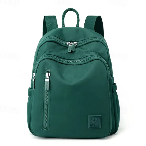 Women's Lightweight Nylon Backpack – Water-Resistant Casual Travel Bag with Multiple Pockets, Stylish Daypack for Work, School, and Outdoor Use