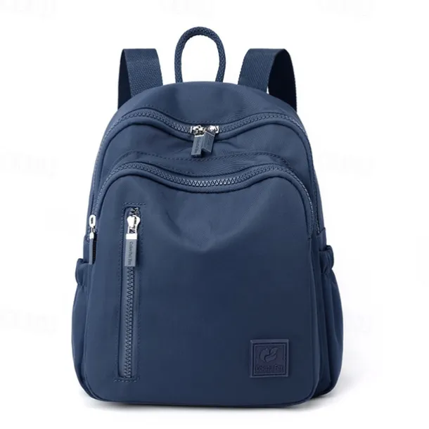 Women's Lightweight Nylon Backpack – Water-Resistant Casual Travel Bag with Multiple Pockets, Stylish Daypack for Work, School, and Outdoor Use