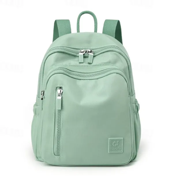 Women's Lightweight Nylon Backpack – Water-Resistant Casual Travel Bag with Multiple Pockets, Stylish Daypack for Work, School, and Outdoor Use
