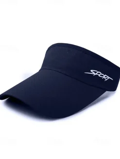 Women's lightweight, quick drying, breathable sports top sun hat - stylish and practical, suitable for golf, running, tennis and other outdoor activities