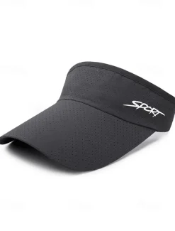 Women's lightweight, quick drying, breathable sports top sun hat - stylish and practical, suitable for golf, running, tennis and other outdoor activities