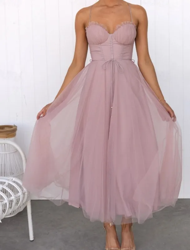 Women's Long Dress Maxi Dress Casual Dress Cocktail Dress Wedding Guest Dress Chiffon Dress Fashion Outdoor Party Holiday Regular Fit Plain Sleeveless V Neck Black Pink Brown Summer