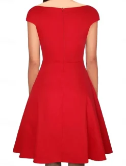 Women's Long Dress Maxi Dress Casual Dress Maxi Dress A Line Dress Basic Casual Vacation Party Work Regular Fit Plain Sleeveless Crew Neck Black Wine Red Summer Spring