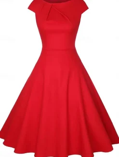 Women's Long Dress Maxi Dress Casual Dress Maxi Dress A Line Dress Basic Casual Vacation Party Work Regular Fit Plain Sleeveless Crew Neck Black Wine Red Summer Spring