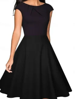 Women's Long Dress Maxi Dress Casual Dress Maxi Dress A Line Dress Basic Casual Vacation Party Work Regular Fit Plain Sleeveless Crew Neck Black Wine Red Summer Spring