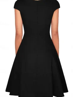 Women's Long Dress Maxi Dress Casual Dress Maxi Dress A Line Dress Basic Casual Vacation Party Work Regular Fit Plain Sleeveless Crew Neck Black Wine Red Summer Spring