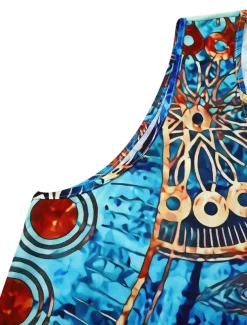 Women's Maxi Dress Casual Dress T Shirt Dress Tee Dress Sundress Basic Outdoor Vacation Party Regular Fit Floral Short Sleeve Crew Neck Red Blue Green Summer Spring