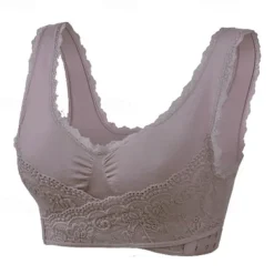 Women's Medium Support Sports Bra Running Bra Open Back Cross Back Bra Top Padded Fitness Leisure Sports Running Breathable Lightweight Soft Watermelon Red Black White Solid Colored