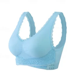 Women's Medium Support Sports Bra Running Bra Open Back Cross Back Bra Top Padded Fitness Leisure Sports Running Breathable Lightweight Soft Watermelon Red Black White Solid Colored