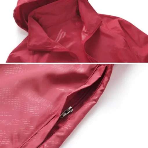 Women's Men's Waterproof Hiking Raincoat UPF 50+ UV Sun Protection Zip Up Hoodie Long Sleeve Fishing Running Jacket Windbreaker Summer Outdoor Windproof Sunscreen UV Resistant Jacket Top Climbing