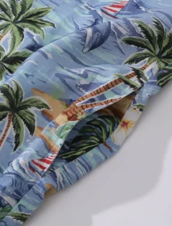 Women's Midi Dress Sundress Shift Dress Ruffle Dress Puff Sleeve Dress Vacation Party Birthday Party Going out Beach Floral Graphic Sleeveless V Neck Blue Orange off-white Summer Spring