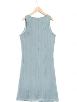 Women's Midi Dress White Dress Casual Dress Tank Dress Boho Dress Basic Classic Casual Outdoor Daily Regular Fit Plain Sleeveless Split Neck Black White Pink Green Summer Spring