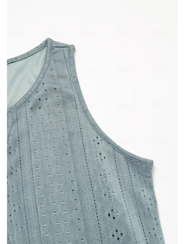 Women's Midi Dress White Dress Casual Dress Tank Dress Boho Dress Basic Classic Casual Outdoor Daily Regular Fit Plain Sleeveless Split Neck Black White Pink Green Summer Spring