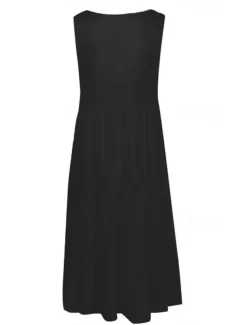 Women's Mini Dress Casual Dress Slip Dress Stylish Basic Casual Vacation Daily Regular Fit Plain Sleeveless V Neck Black White Yellow Pink Summer Spring