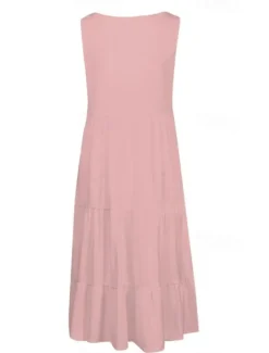 Women's Mini Dress Casual Dress Slip Dress Stylish Basic Casual Vacation Daily Regular Fit Plain Sleeveless V Neck Black White Yellow Pink Summer Spring