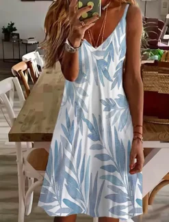 Women's Mini Dress Petite Dress Casual Dress Mini Dress Petite Dress Sundress Summer Dress Stylish Sexy Casual Outdoor Vacation Daily Regular Fit Color Gradient Sleeveless V Neck Black And White